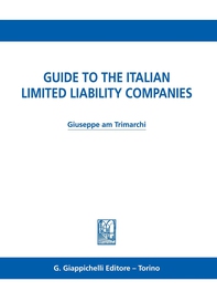 Guide to the Italian limited liability companies - Librerie.coop