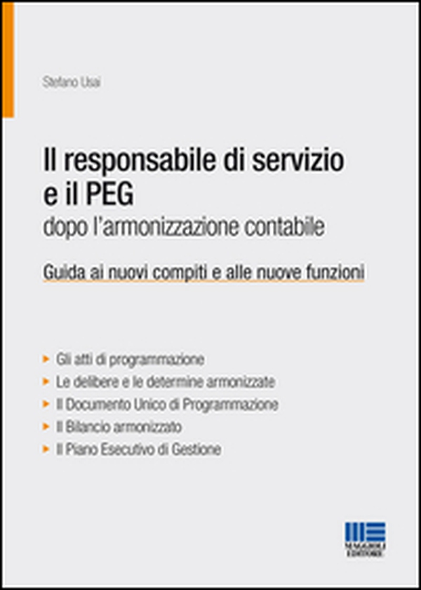 Il responsabile di servizio e il PEG - Librerie.coop Il responsabile di servizio e il PEG - Librerie.coop