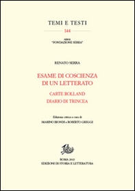Esame di coscienza di un letterato-Carte Rolland-Diario di trincea - Librerie.coop