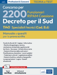 Concorso per 2200 Funzionari RIPAM coesione. 1140 Specialisti tecnici (Cod. B.6) - Librerie.coop