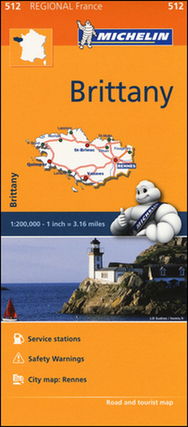Bretagne-Brittany 1:200.000 - Librerie.coop Bretagne-Brittany 1:200.000 - Librerie.coop
