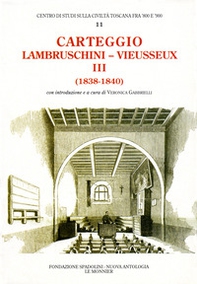 Carteggio (1838-1840) - Librerie.coop