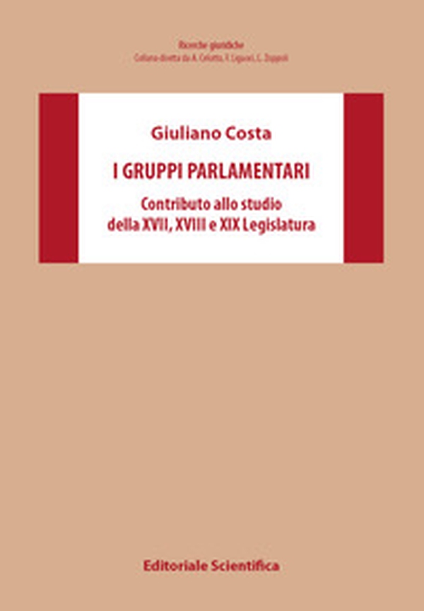 I gruppi parlamentari. Contributo allo studio della XVII,XVIII,XIX Legislatura - Librerie.coop I gruppi parlamentari. Contributo allo studio della XVII,XVIII,XIX Legislatura - Librerie.coop