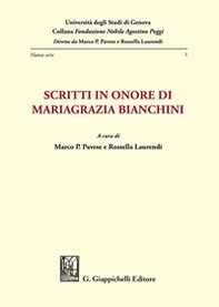 Scritti in onore di Mariagrazia Bianchini - Librerie.coop
