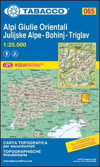 Alpi Giulie Orientali - Bohinj - Triglav 1:25.000 - Librerie.coop