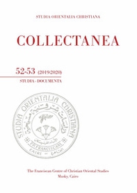 Studia orientalia christiana. Collectanea. Studia, documenta - Vol. 52-53 - Librerie.coop
