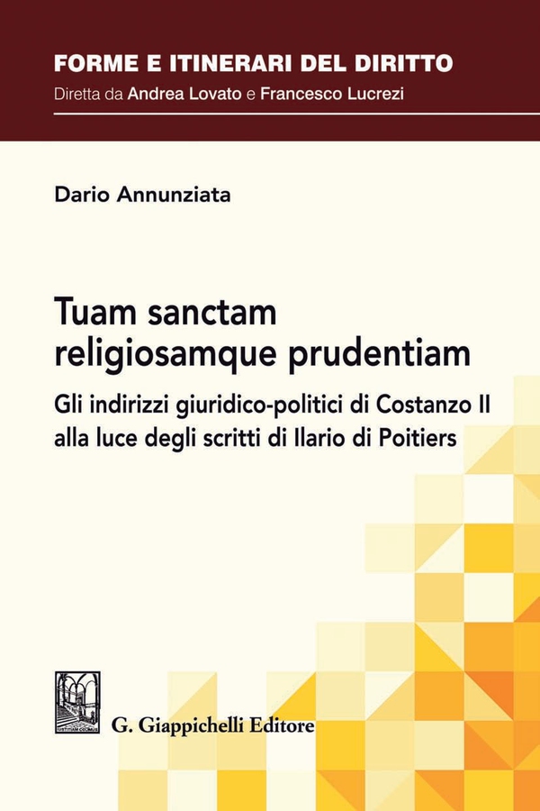 Tuam sanctam religiosamque prudentiam - Librerie.coop Tuam sanctam religiosamque prudentiam - Librerie.coop
