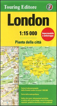 Londra 1:15.000. Pianta della città - Librerie.coop