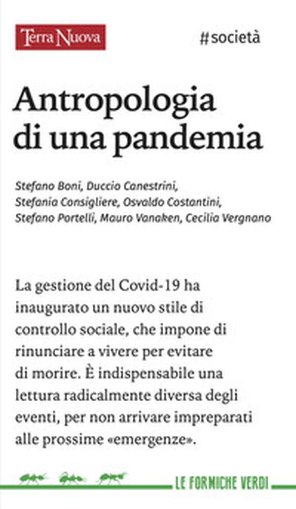 Antropologia di una pandemia - Librerie.coop Antropologia di una pandemia - Librerie.coop