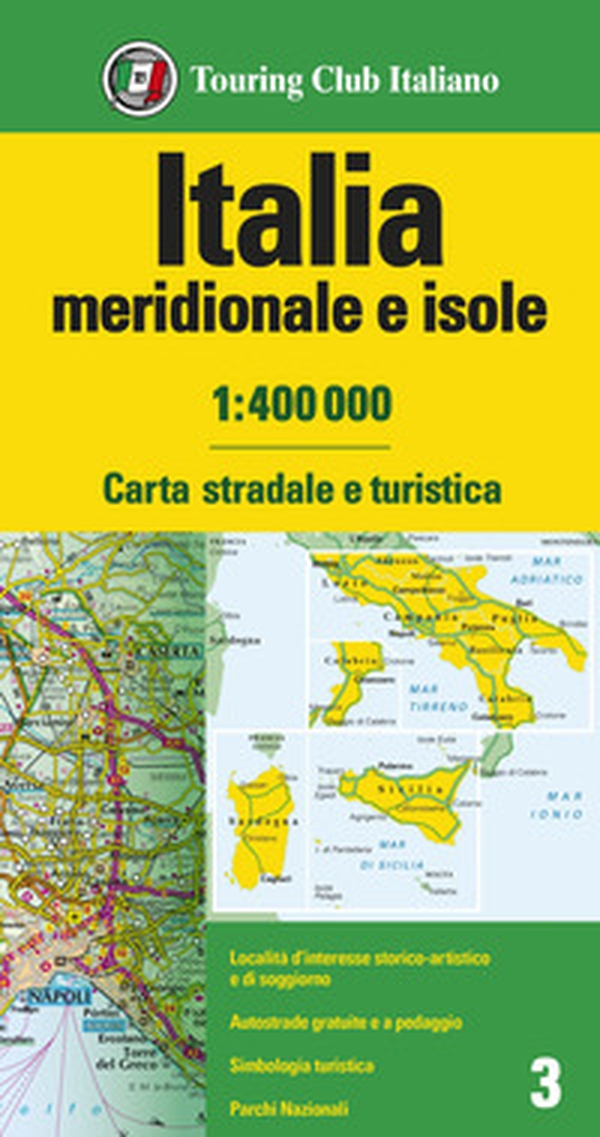 Italia meridionale e isole 1:400.000. Carta stradale e turistica - Librerie.coop Italia meridionale e isole 1:400.000. Carta stradale e turistica - Librerie.coop