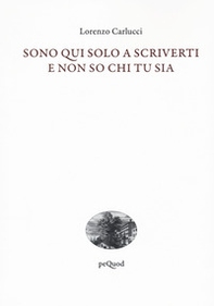 Sono qui solo a scriverti e non so chi tu sia - Librerie.coop
