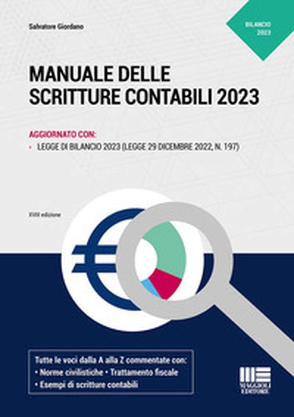 Manuale delle scritture contabili - Librerie.coop Manuale delle scritture contabili - Librerie.coop