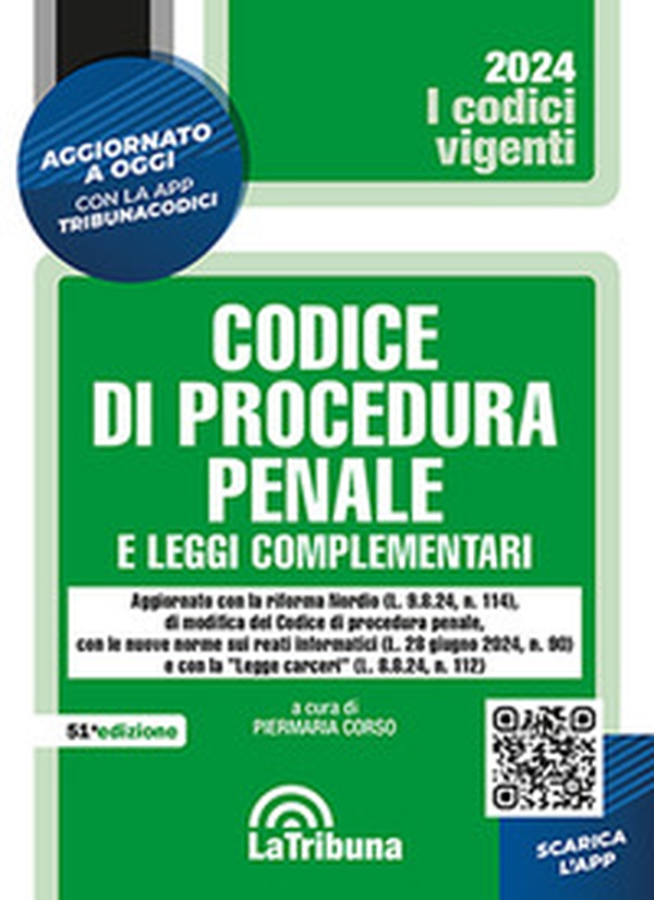 Codice di procedura penale e leggi complementari - Librerie.coop Codice di procedura penale e leggi complementari - Librerie.coop