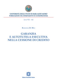 Garanzia e autotutela esecutiva nella cessione di credito - Librerie.coop