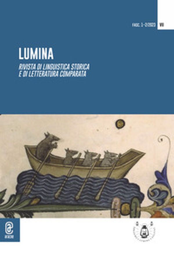 Lumina. Rivista di linguistica storica e di letteratura comparata - Vol. 7 - Librerie.coop Lumina. Rivista di linguistica storica e di letteratura comparata - Vol. 7 - Librerie.coop