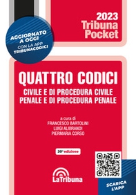 Quattro codici. Civile e di procedura civile, penale e di procedura penale - Librerie.coop
