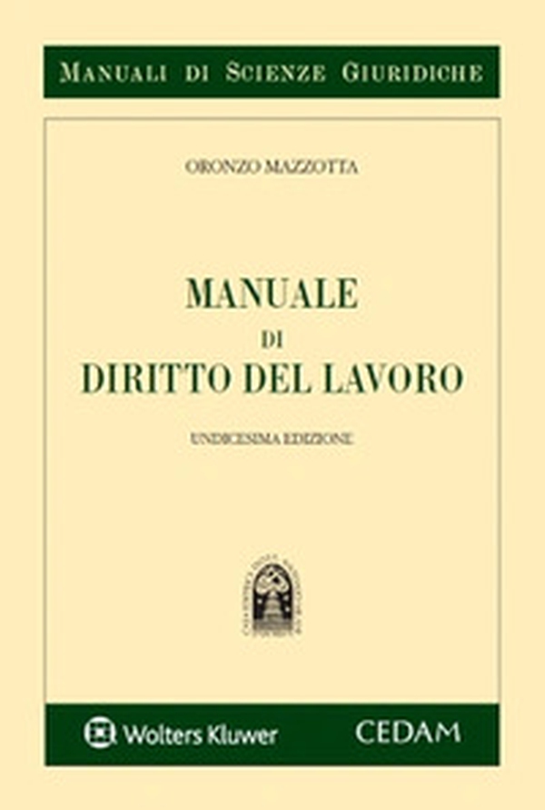 Manuale di diritto del lavoro - Librerie.coop Manuale di diritto del lavoro - Librerie.coop