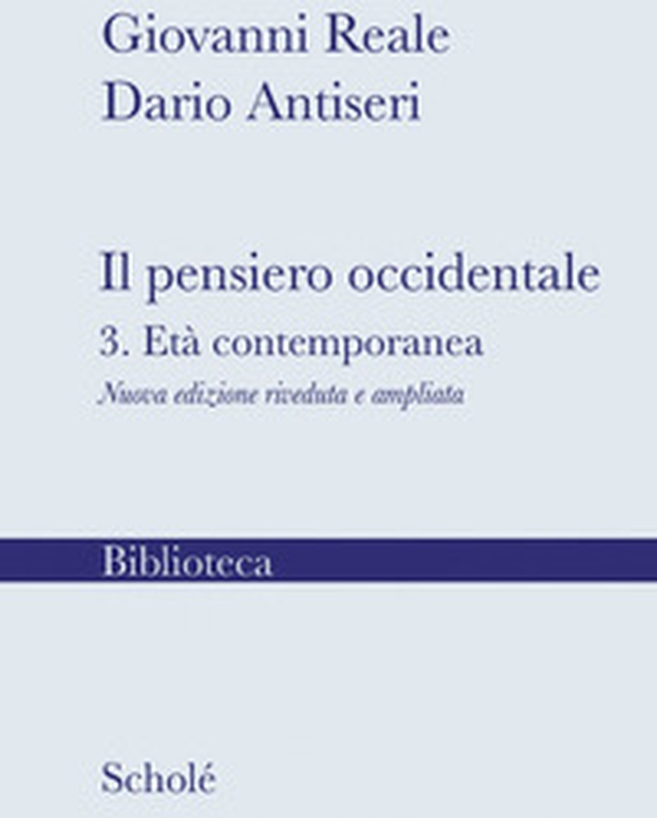 Il pensiero occidentale - Vol. 3 - Librerie.coop Il pensiero occidentale - Vol. 3 - Librerie.coop