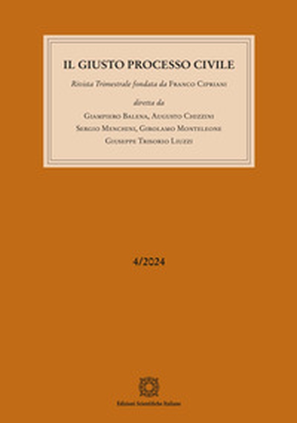 Il giusto processo civile - Vol. 4 - Librerie.coop Il giusto processo civile - Vol. 4 - Librerie.coop