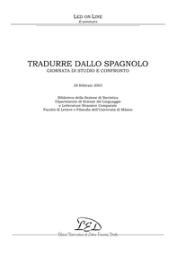 Tradurre dallo spagnolo - Librerie.coop