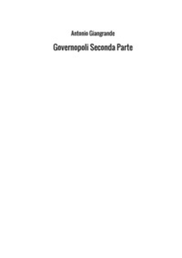 Governopoli - Librerie.coop Governopoli - Librerie.coop