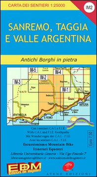 IM 2 Imperia, Sanremo, Taggia 1:25.000 - Librerie.coop