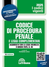 Codice di procedura penale e leggi complementari - Librerie.coop