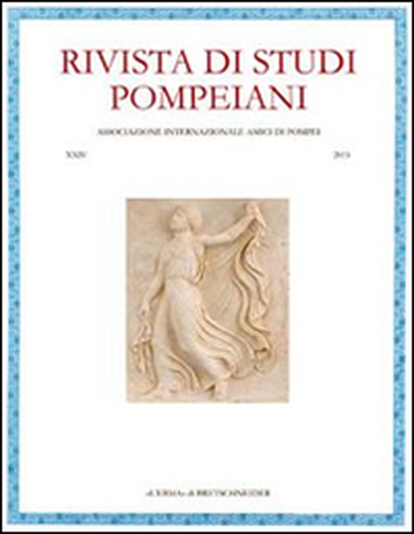 Rivista di studi pompeiani - Vol. 24 - Librerie.coop Rivista di studi pompeiani - Vol. 24 - Librerie.coop