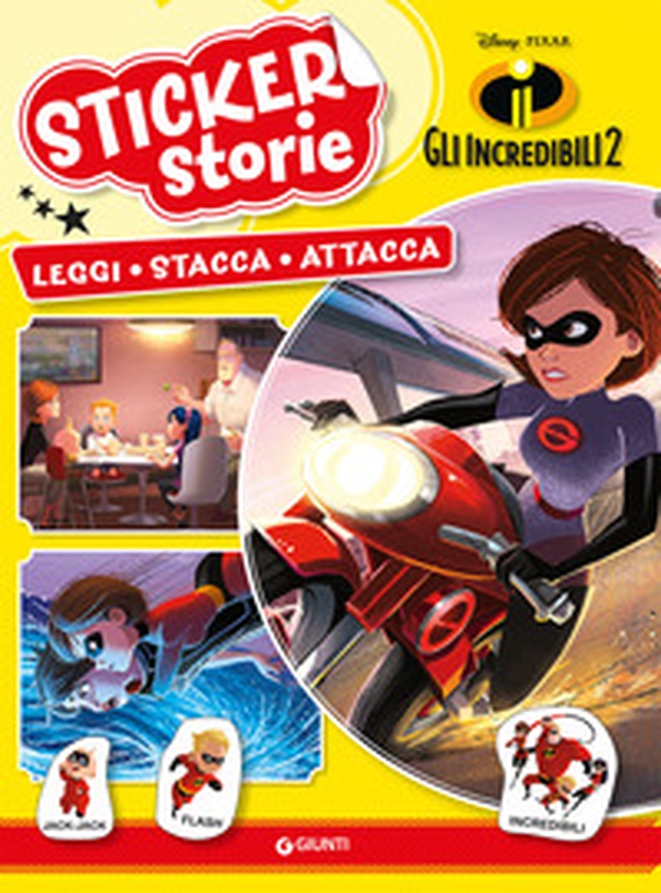 Incredibili 2. Sticker storie. Con adesivi - Librerie.coop Incredibili 2. Sticker storie. Con adesivi - Librerie.coop