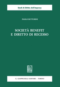 Società benefit e diritto di recesso - Librerie.coop