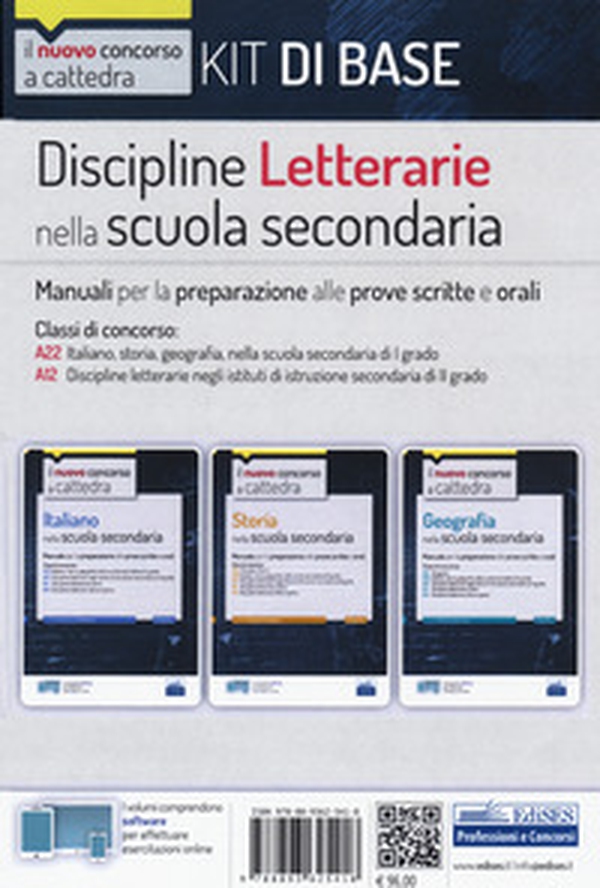 Kit discipline letterarie nella scuola secondaria. Manuali per la preparazione alle prove scritte e orali. Classi A22 - A12 - Librerie.coop Kit discipline letterarie nella scuola secondaria. Manuali per la preparazione alle prove scritte e orali. Classi A22 - A12 - Librerie.coop