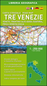 Tre Venezie 1:250.000 - Librerie.coop
