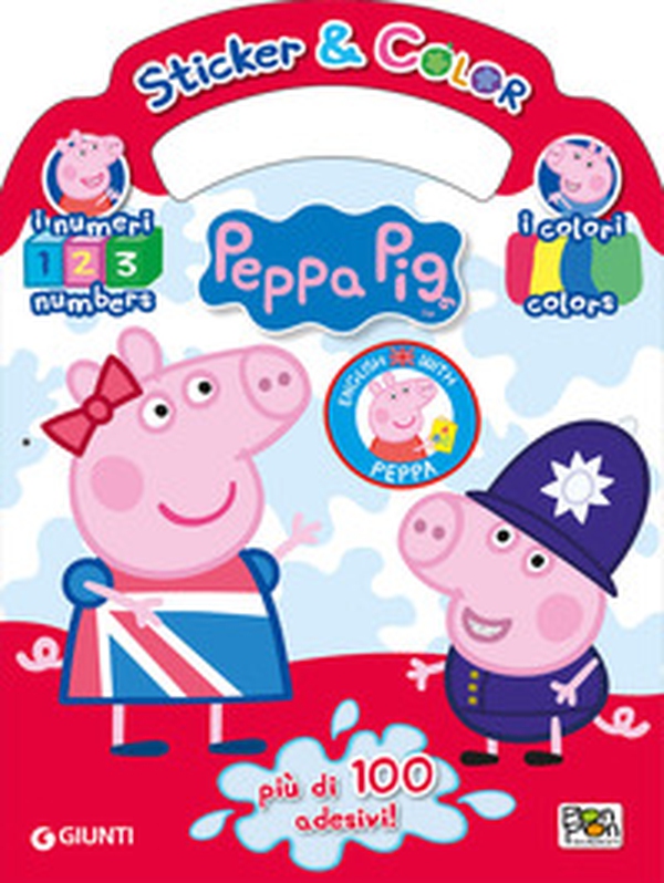 Impara l'inglese con Peppa. Colori e numeri. Sticker e color. Con adesivi - Librerie.coop Impara l'inglese con Peppa. Colori e numeri. Sticker e color. Con adesivi - Librerie.coop