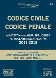 Codice civile-codice penale. Annotati con la giurisprudenza più recente e significativa 2013-2018 - Librerie.coop Codice civile-codice penale. Annotati con la giurisprudenza più recente e significativa 2013-2018 - Librerie.coop