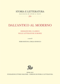 Dall’antico al moderno. Immagini del classico nelle letterature europee - Librerie.coop