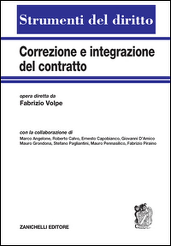 Correzione e integrazione del contratto - Librerie.coop Correzione e integrazione del contratto - Librerie.coop