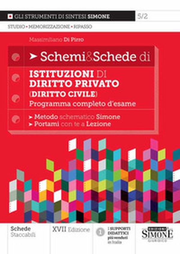 Schemi & schede di istituzioni di diritto privato (diritto civile). Programma completo d'esame - Librerie.coop Schemi & schede di istituzioni di diritto privato (diritto civile). Programma completo d'esame - Librerie.coop