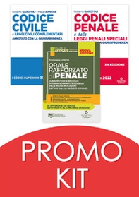 Kit esame avvocato speciale praticante 2022/2023: Codice civile-Codice penale-Orale rafforzato di penale - Librerie.coop Kit esame avvocato speciale praticante 2022/2023: Codice civile-Codice penale-Orale rafforzato di penale - Librerie.coop