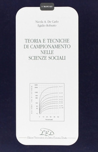 Teoria e tecniche di campionamento nelle scienze sociali - Librerie.coop