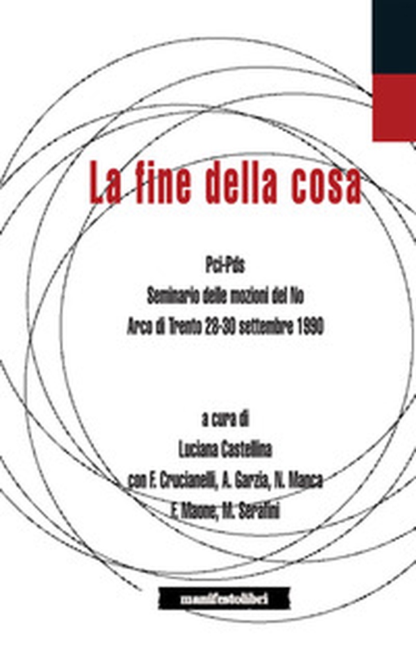 La fine della cosa. PCI-PDS. Seminario delle mozioni del No (Arco di Trento 28-30 settembre 1990) - Librerie.coop La fine della cosa. PCI-PDS. Seminario delle mozioni del No (Arco di Trento 28-30 settembre 1990) - Librerie.coop