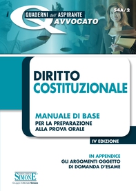 I quaderni dell'Aspirante Avvocato - Diritto Costituzionale - Librerie.coop