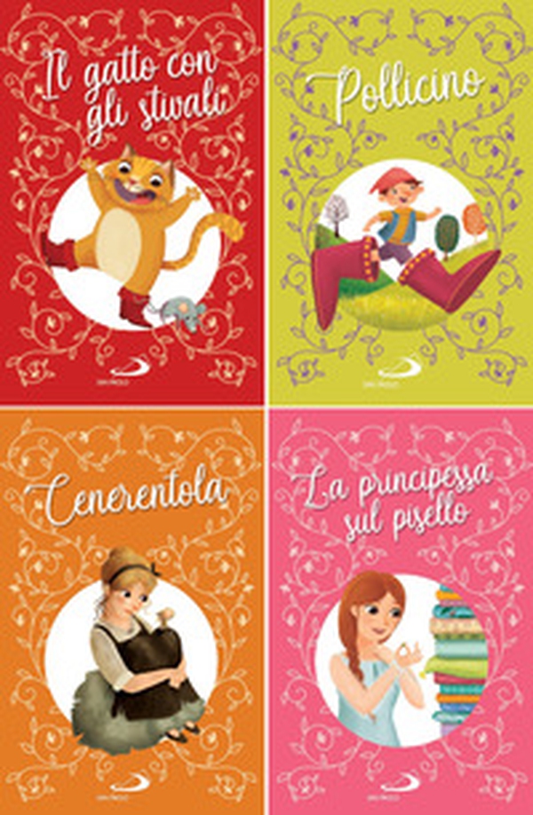 Gatto con gli stivali-Pollicino-Cenerentola-La principessa sul pisello - Librerie.coop Gatto con gli stivali-Pollicino-Cenerentola-La principessa sul pisello - Librerie.coop