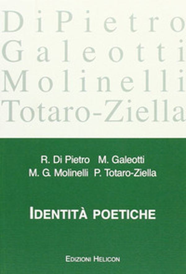 Identità poetiche - Librerie.coop