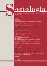 Sociologia. Rivista quadrimestrale di scienze storiche e sociali - Vol. 1 - Librerie.coop Sociologia. Rivista quadrimestrale di scienze storiche e sociali - Vol. 1 - Librerie.coop