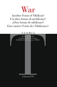 Teoria. Rivista di filosofia. Ediz. italiana, inglese, tedesca e spagnola - Vol. 2 - Librerie.coop