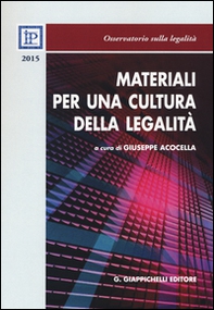 Materiali per una cultura della legalità 2015 - Librerie.coop