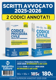 Kit codice civile e codice di procedura civile annotato con la giurisprudenza per l'esame di avvocato 2025-2026 - Librerie.coop Kit codice civile e codice di procedura civile annotato con la giurisprudenza per l'esame di avvocato 2025-2026 - Librerie.coop