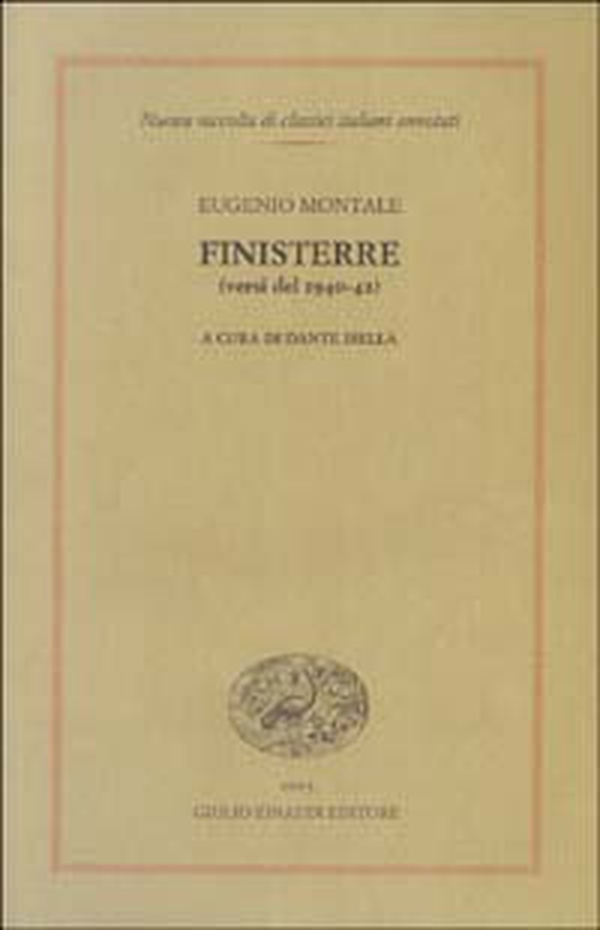 Finisterre (versi del 1940-42) - Librerie.coop Finisterre (versi del 1940-42) - Librerie.coop