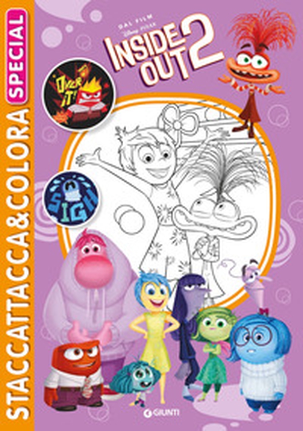 Inside out 2. Staccattacca&colora special. Con adesivi - Librerie.coop Inside out 2. Staccattacca&colora special. Con adesivi - Librerie.coop