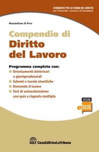 Compendio di diritto del lavoro - Librerie.coop Compendio di diritto del lavoro - Librerie.coop